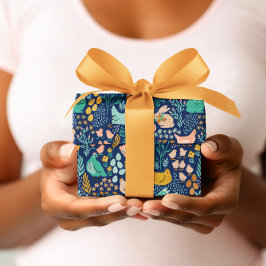 Papel De Presente Páscoa pastel cores símbolos padrão sem costura