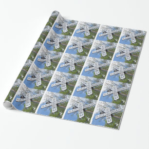 Papel De Presente Passagem Ferroviária