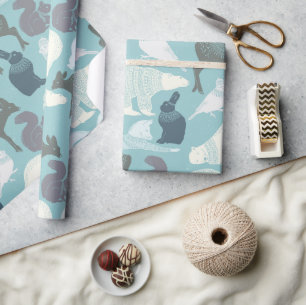 Papel De Presente Pássaro-do-bico-de-galinha