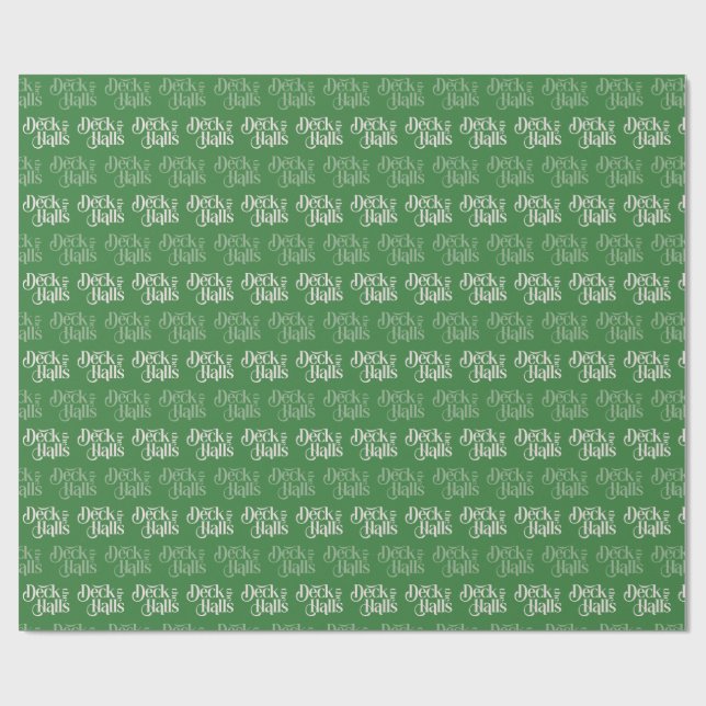 Papel De Presente Passe o verde para os corredores (Aberto)
