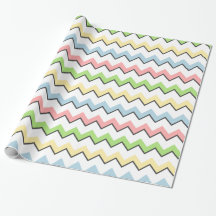 Pastel Chevron-Drop Shadow por Shirley Taylor