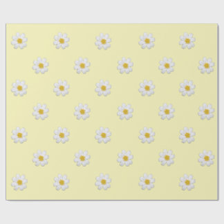 Papel De Presente Pastel Daisy Wrapping Paper