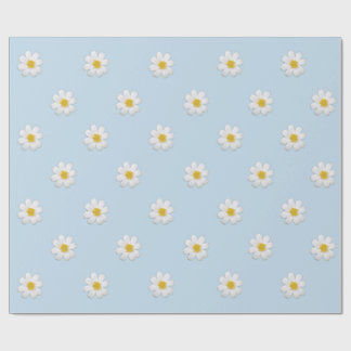 Papel De Presente Pastel Daisy Wrapping Paper