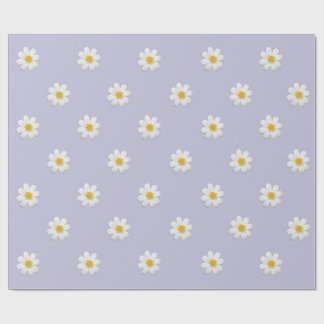 Papel De Presente Pastel Daisy Wrapping Paper