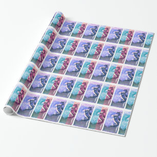 Papel De Presente Pastel Dancers