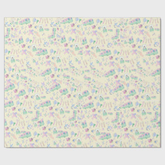 Papel De Presente Pastel Empowerment Gift Wrap – Awareness Ribbon