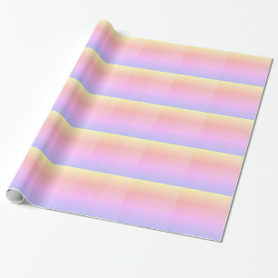 Papel De Presente Pastel Ombre
