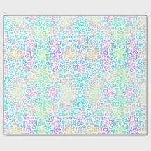 Pastel Rainbow Leopard Patterno