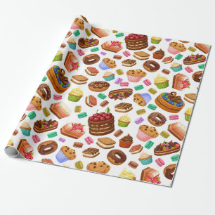 Papel De Presente Pastries