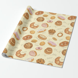 Papel De Presente Pastries