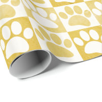 Pata De Cão Imprimida Em Padrões De Vintagem Perso