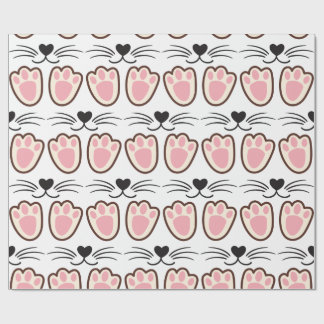 Papel De Presente Patas bonitas de gatos