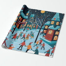 Patinação no gelo de Natal.