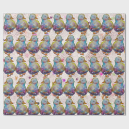 Papel De Presente Pato chamado Arco-íris