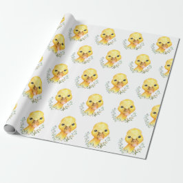 Papel De Presente Pato de bebê bonito