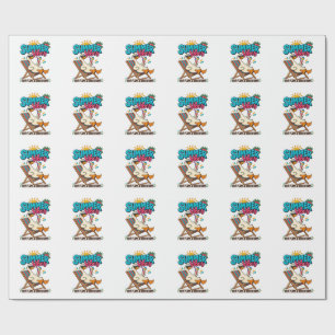Papel De Presente Pato de Vibrações de Verão – Abridor de Garrafa de