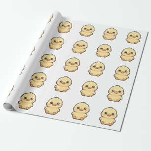 Papel De Presente Patozinho Bebê Fofo