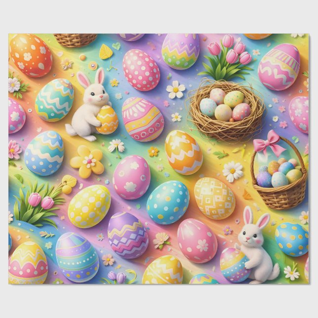 Papel De Presente Pattern (Aberto)