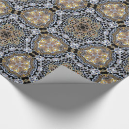 Papel De Presente Patterno Vitoriano do Feriado Grand Debonshire