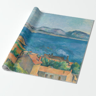 Papel De Presente Paul Cezanne - Baía de Marselha, Vista de Estaque