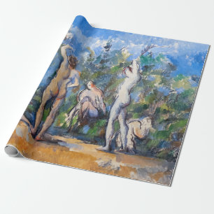 Papel De Presente Paul Cezanne - Cinco Banhistas