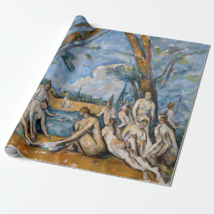 Papel De Presente Paul Cezanne - Os Grandes Banhistas