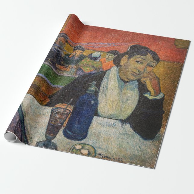 Papel De Presente Paul Gauguin - O Café Noturno, Arles (Desenrolado)