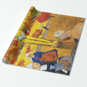 Papel De Presente Paul Gauguin O Cristo Amarelo Arte Fina Vintage