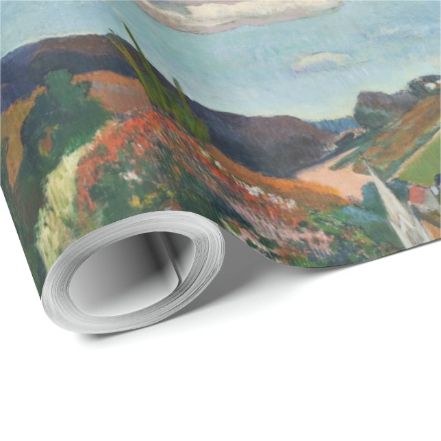 Papel De Presente Paul Gauguin O Povor (Ponta do rolo)