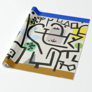 Papel De Presente Paul Klee Rich Harbor Abstrato Expressionismo