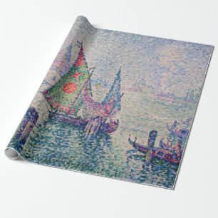 Papel De Presente Paul Signac - A vela verde