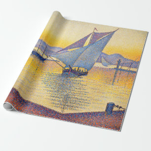 Papel De Presente Paul Signac - O Porto ao Pôr do Sol, Ópera 236