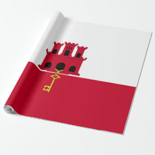 Papel De Presente pavilhão de Gibraltar