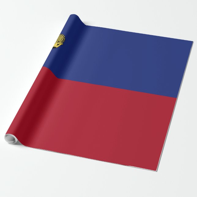 Papel De Presente pavilhão do Liechtenstein (Desenrolado)