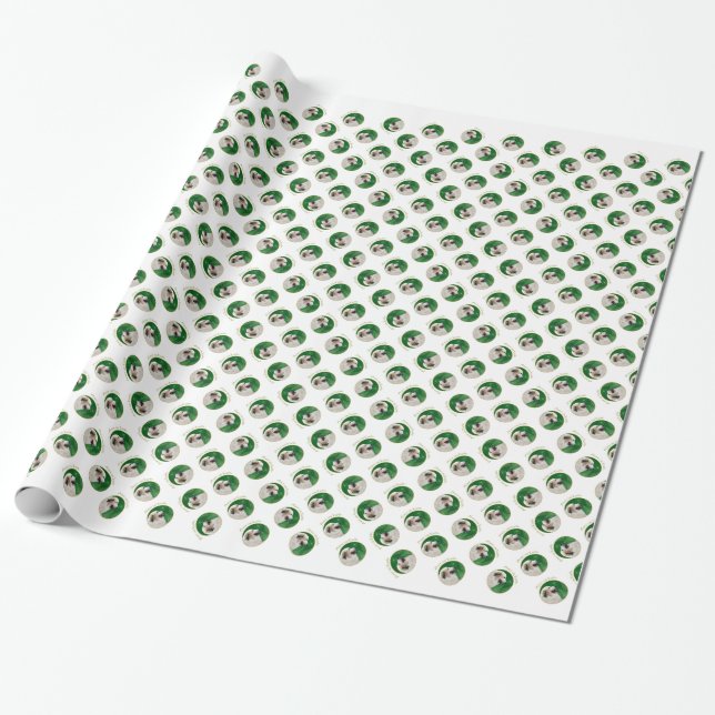Papel De Presente Paz dos Pirenéus excelentes (Desenrolado)