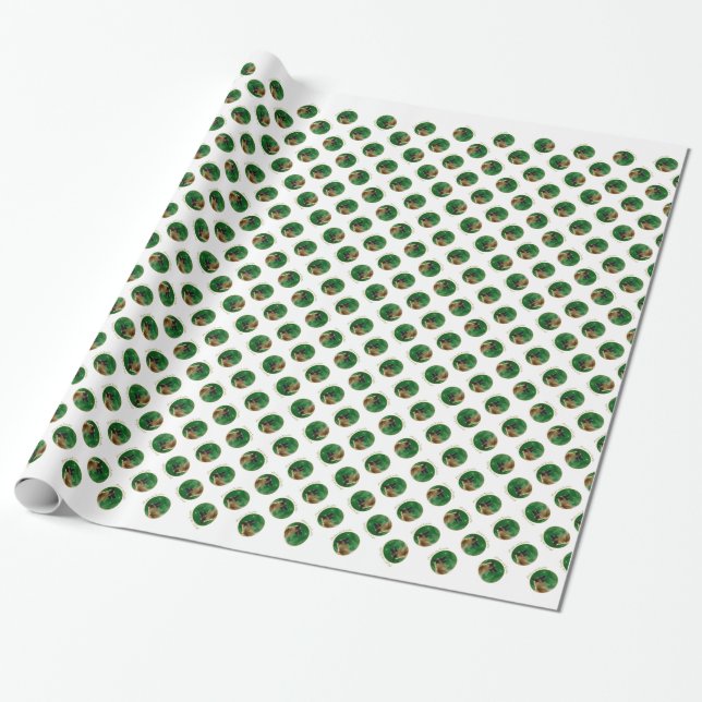 Papel De Presente Paz Malinois Belga (Desenrolado)