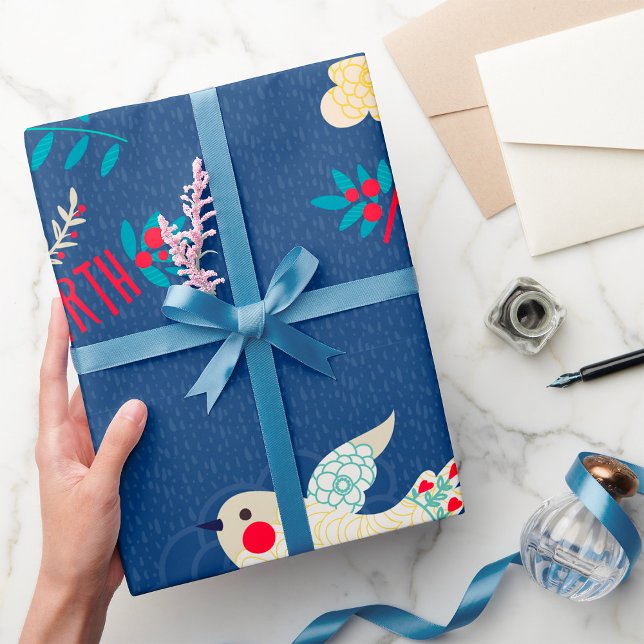 Papel De Presente Paz na Terra (Criador carregado)