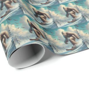 Papel De Presente Pé Grande