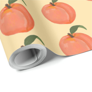 Papel De Presente Peaches