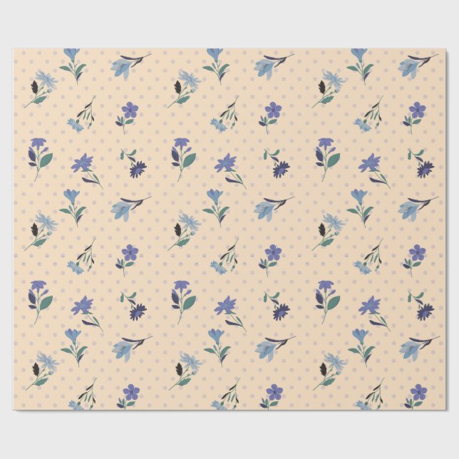 Papel de Presente Peachify Pastel Blooms (Aberto)