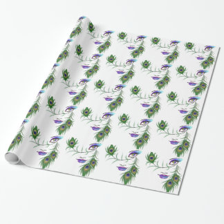 Papel De Presente Peacock