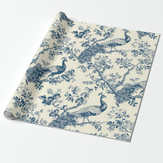 Papel De Presente Peacock
