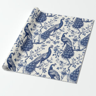 Papel De Presente Peacock