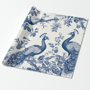 Papel De Presente Peacock