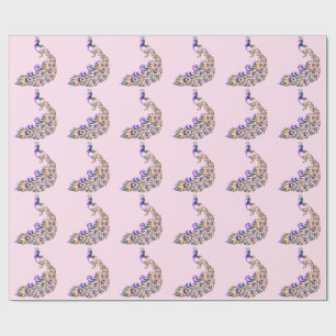 Papel De Presente Peacocks bonito