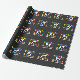Papel De Presente Pediatria PT Crianças Terapêutica Física Pediat