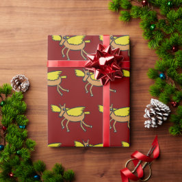 Papel De Presente Pégaso