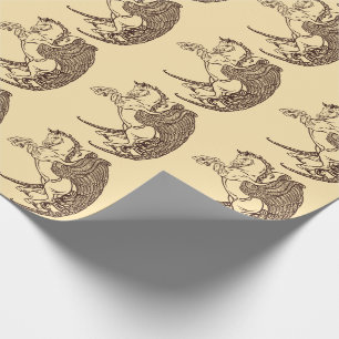 Papel De Presente pegasus