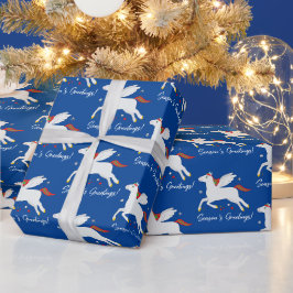 Papel De Presente Pegasus Constelle Seasons Saudações