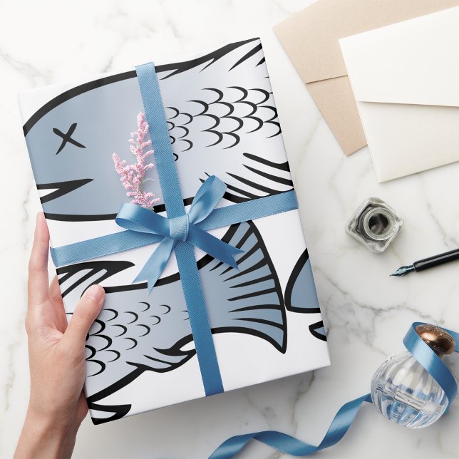 Papel De Presente Peixe morto (Criador carregado)